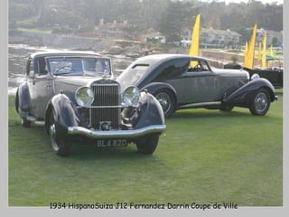 1934 HispanoSuiza J12 Fernandez Darrin Coupe de Ville 