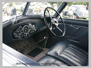 1934 HispanoSuiza J12 Fernandez Darrin Coupe de Ville 