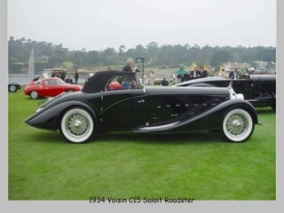 1934 Voisin C15 Saloit Roadster 