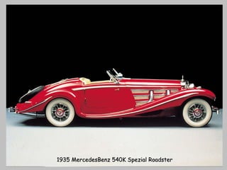 1935 MercedesBenz 540K Spezial Roadster 