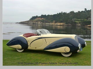 1936 Delahaye 135 Figoniet Falaschi Torpedo Cabriolet 