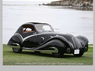 1936 Delahaye 135 Competition Court Figoniet Falaschi Coupe 