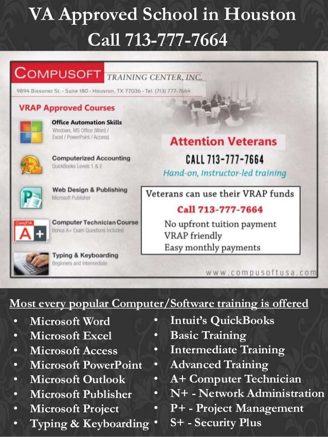 VA Approved School in Houston, Texas