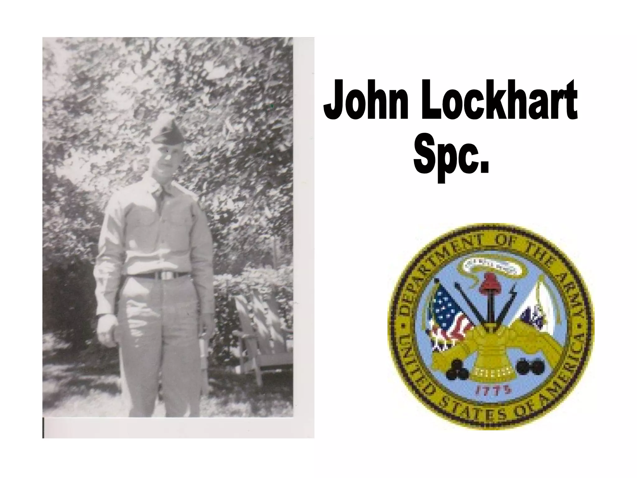 John Lockhart Spc. 
