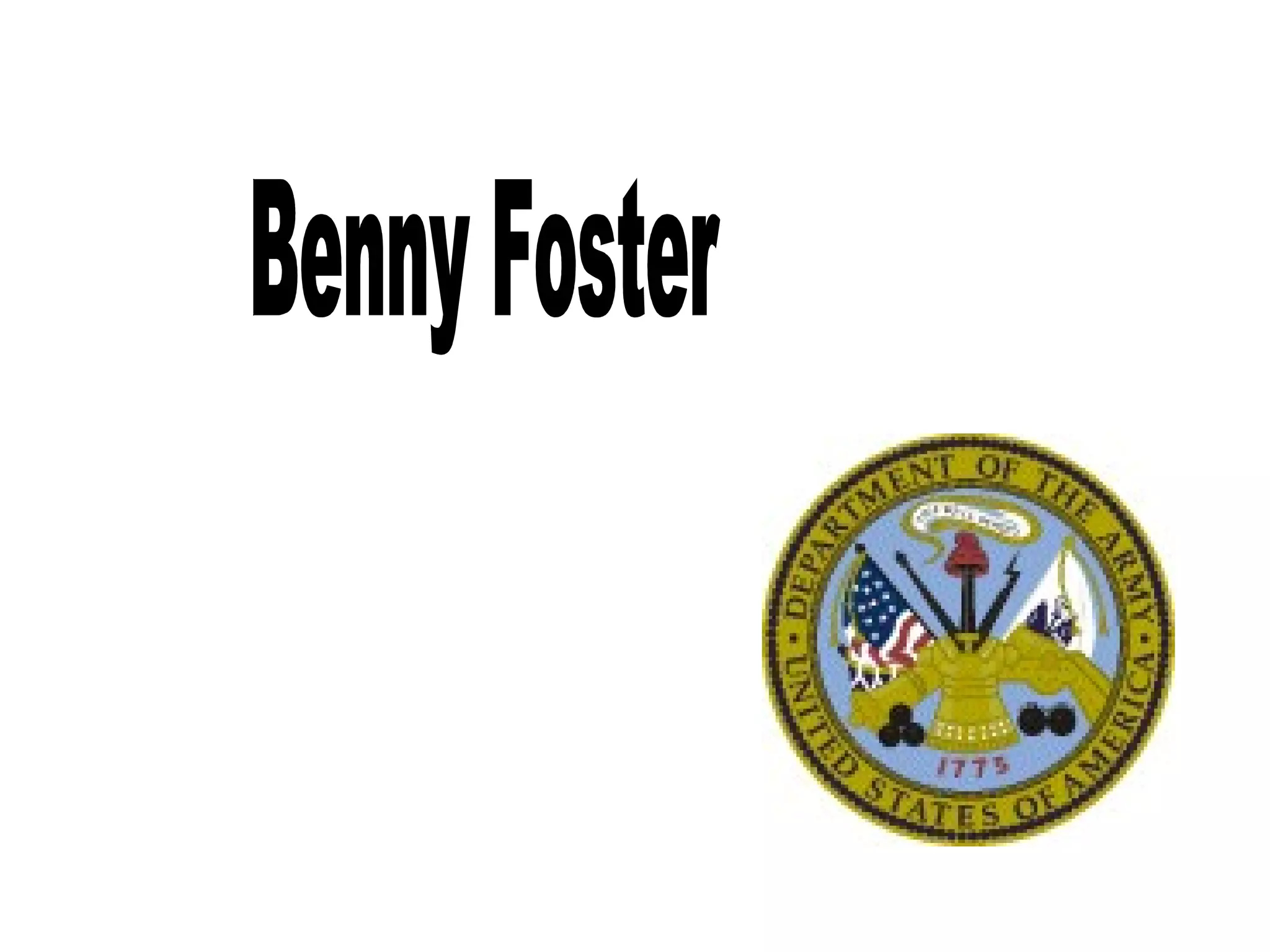 Benny Foster 