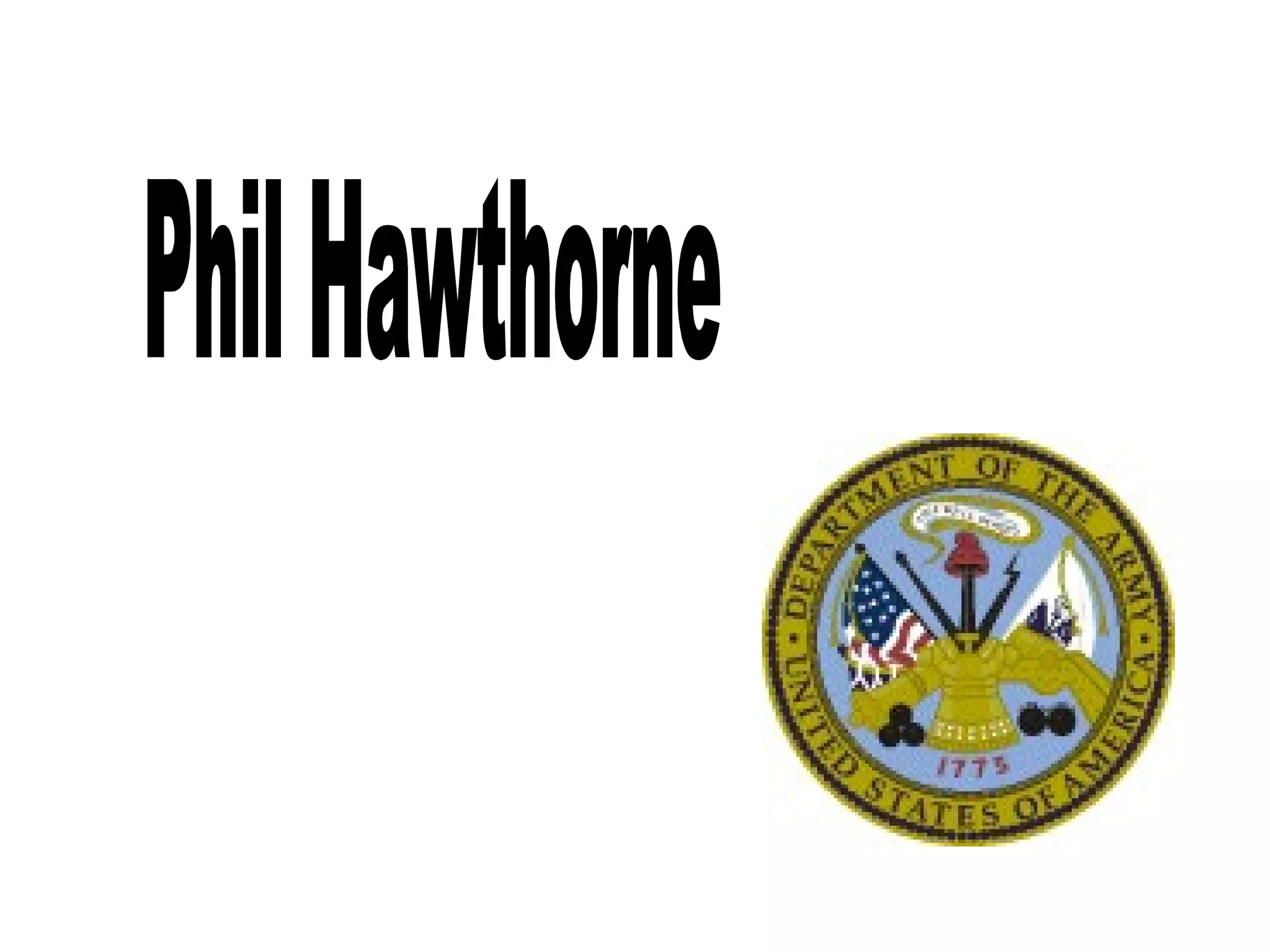 Phil Hawthorne 