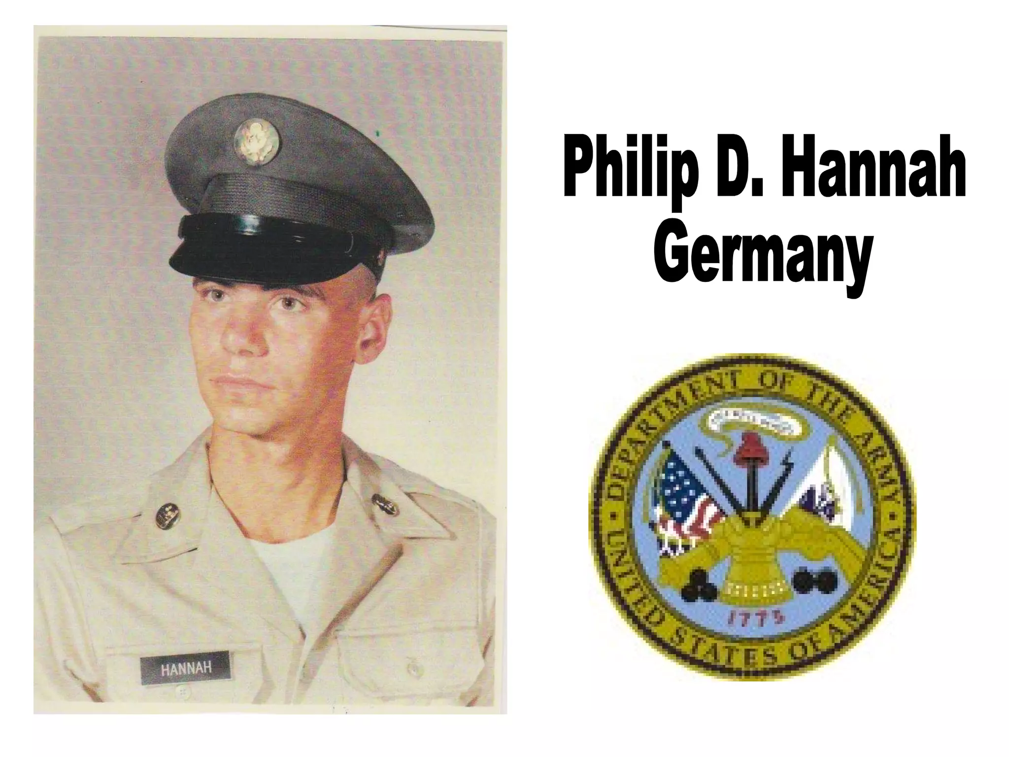 Philip D. Hannah Germany 
