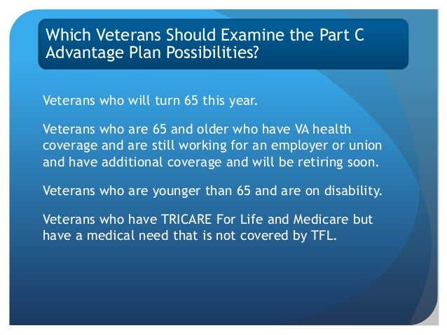 Medicare Part D >> Veterans and Medicare Overview Medicare Part D >> Veterans and Medicare Overview