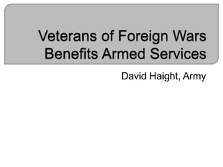 David Haight, Army
 
