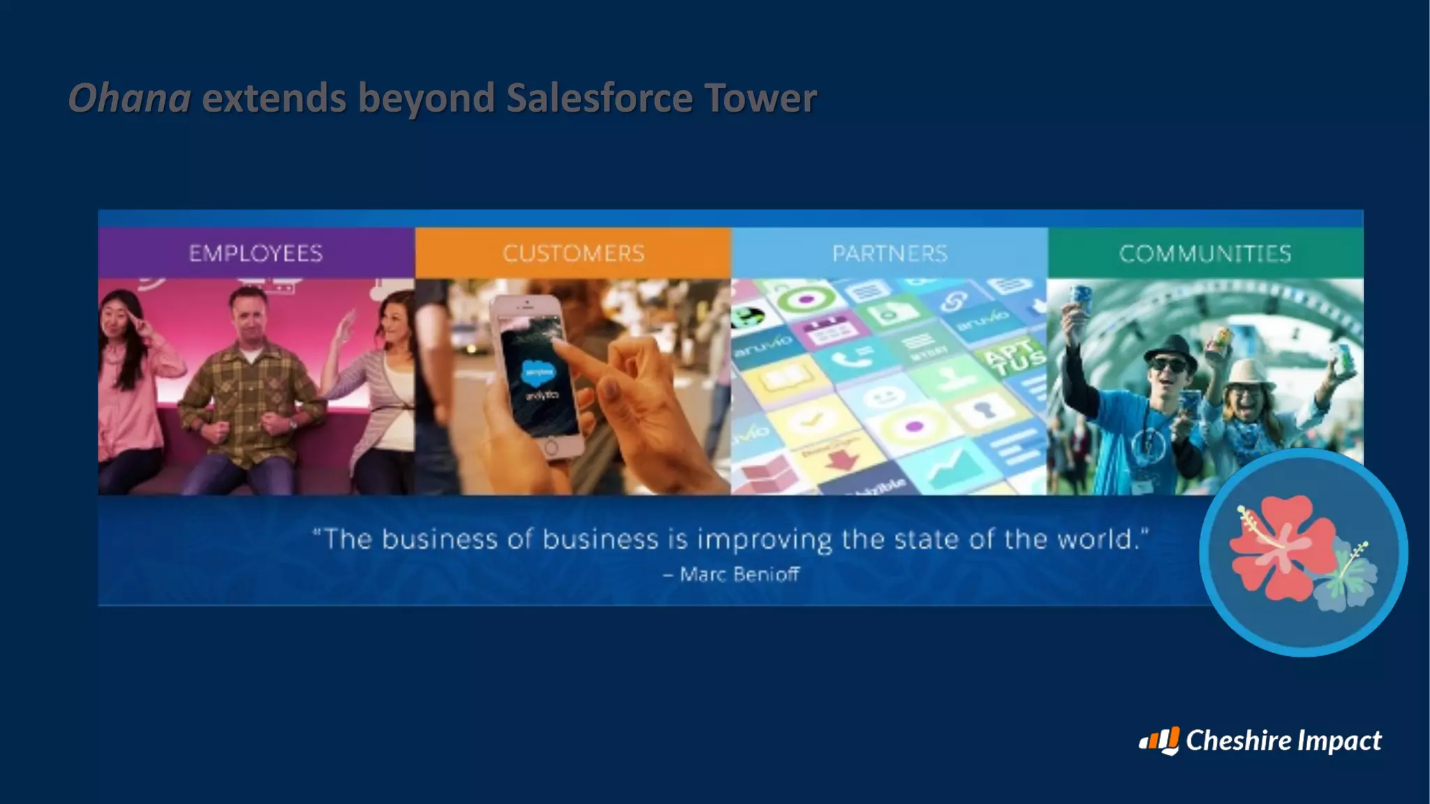 Ohana extends beyond Salesforce Tower
 