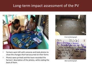 Veterinary communication for development