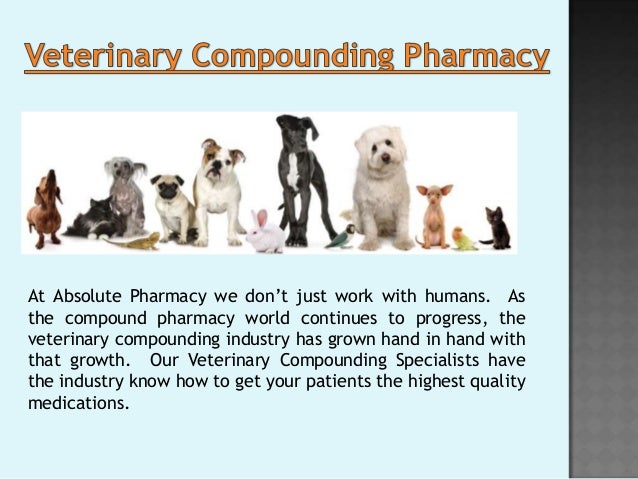 compounding veterinary pharmacies