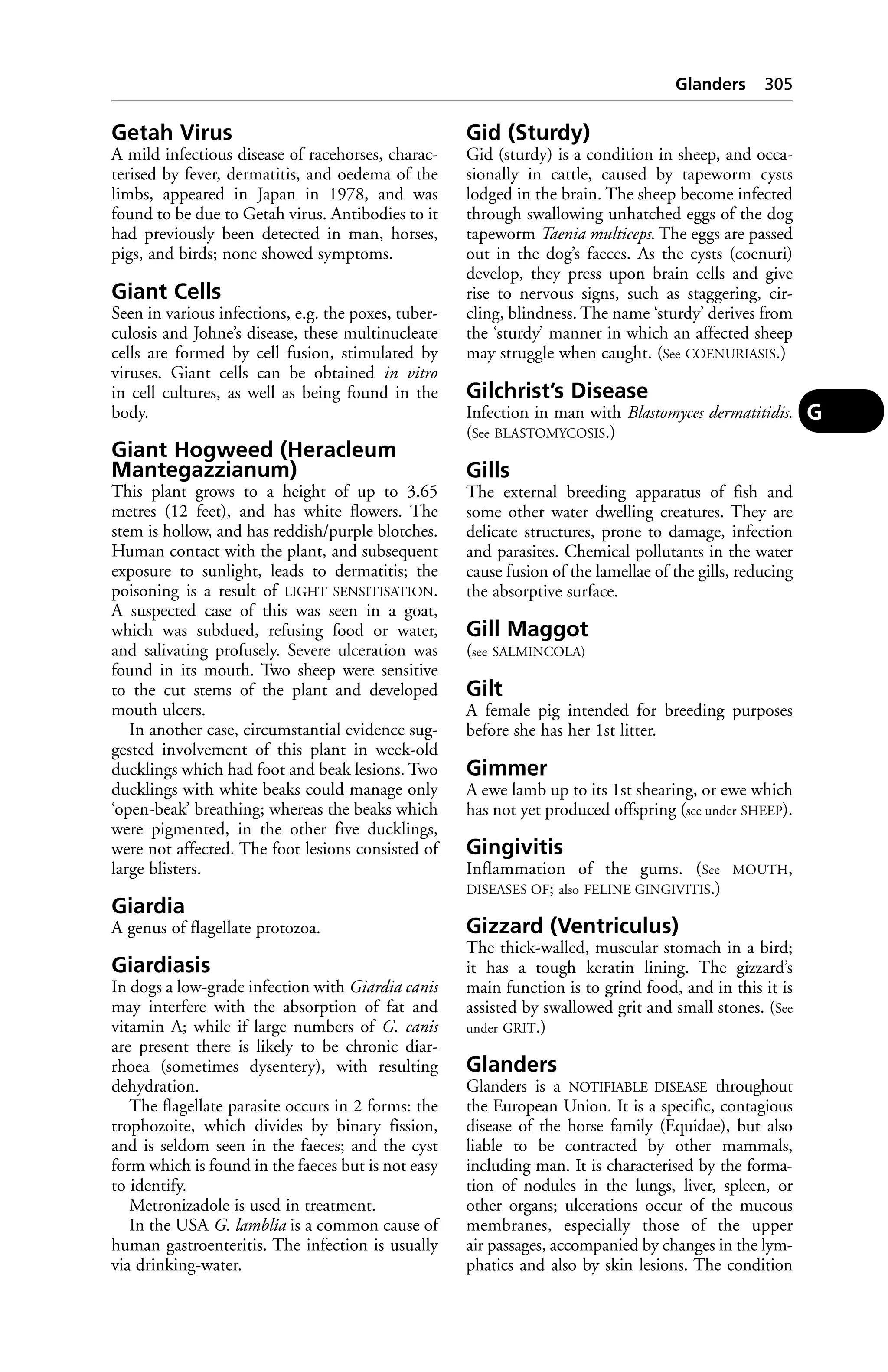 Veterinary dictionary _21st_edition