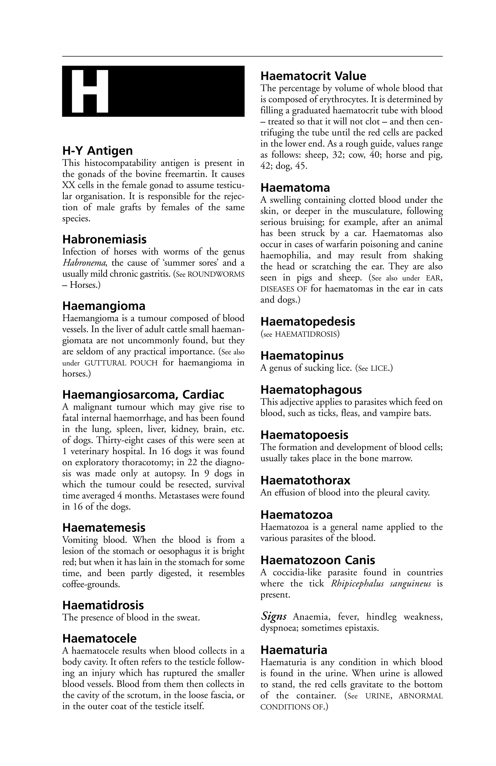 Veterinary dictionary _21st_edition