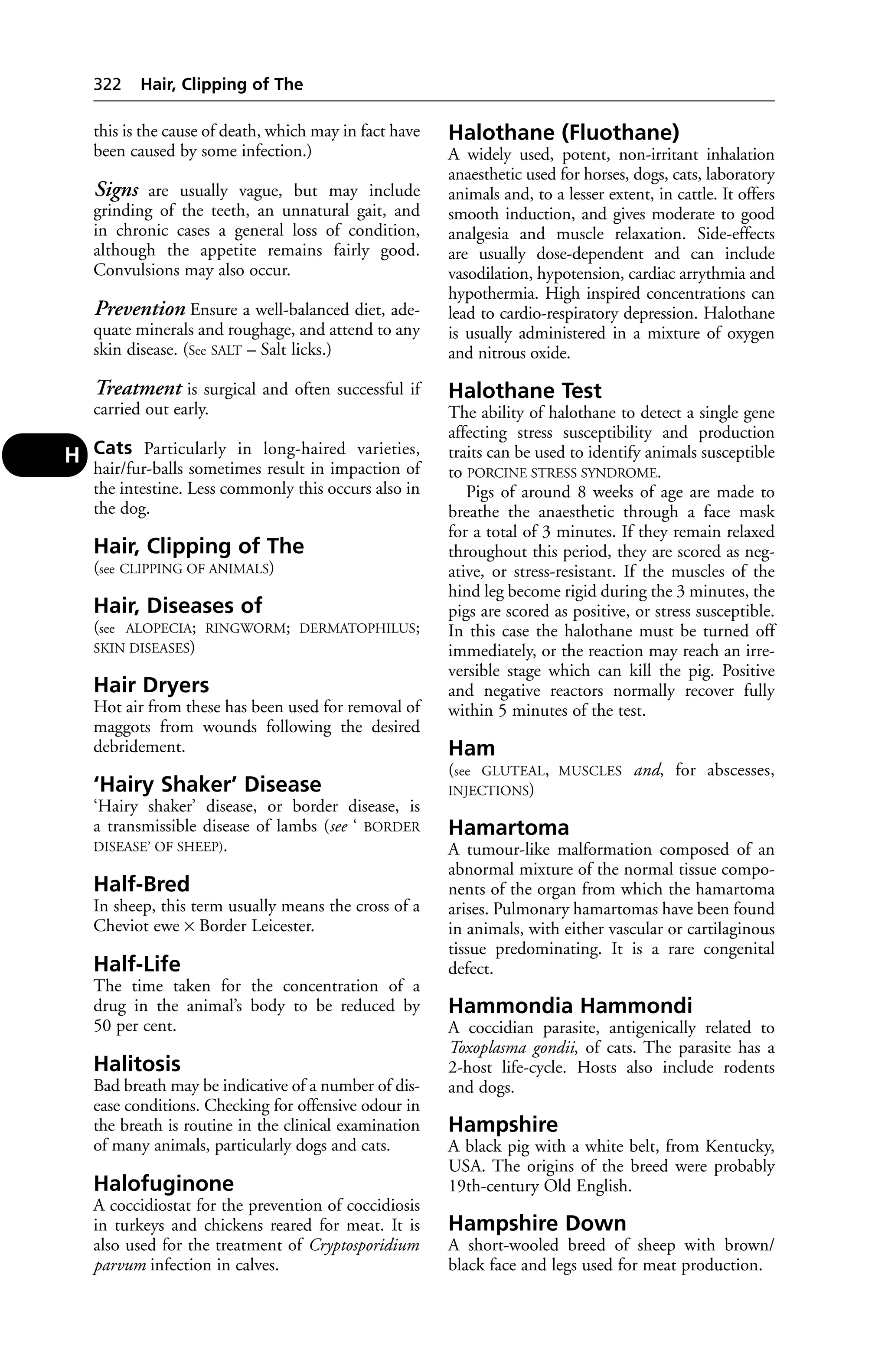 Veterinary dictionary _21st_edition