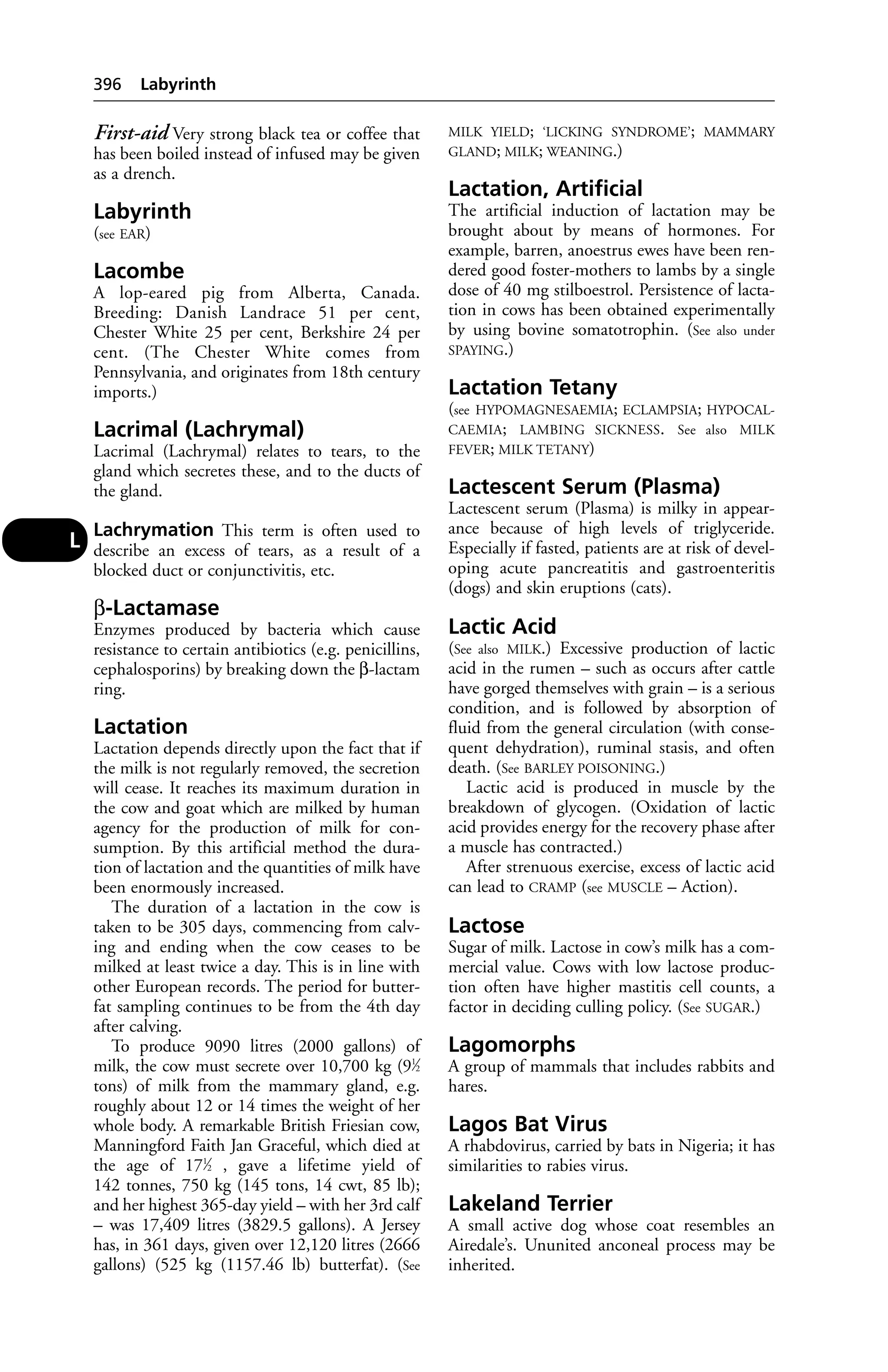 Veterinary dictionary _21st_edition