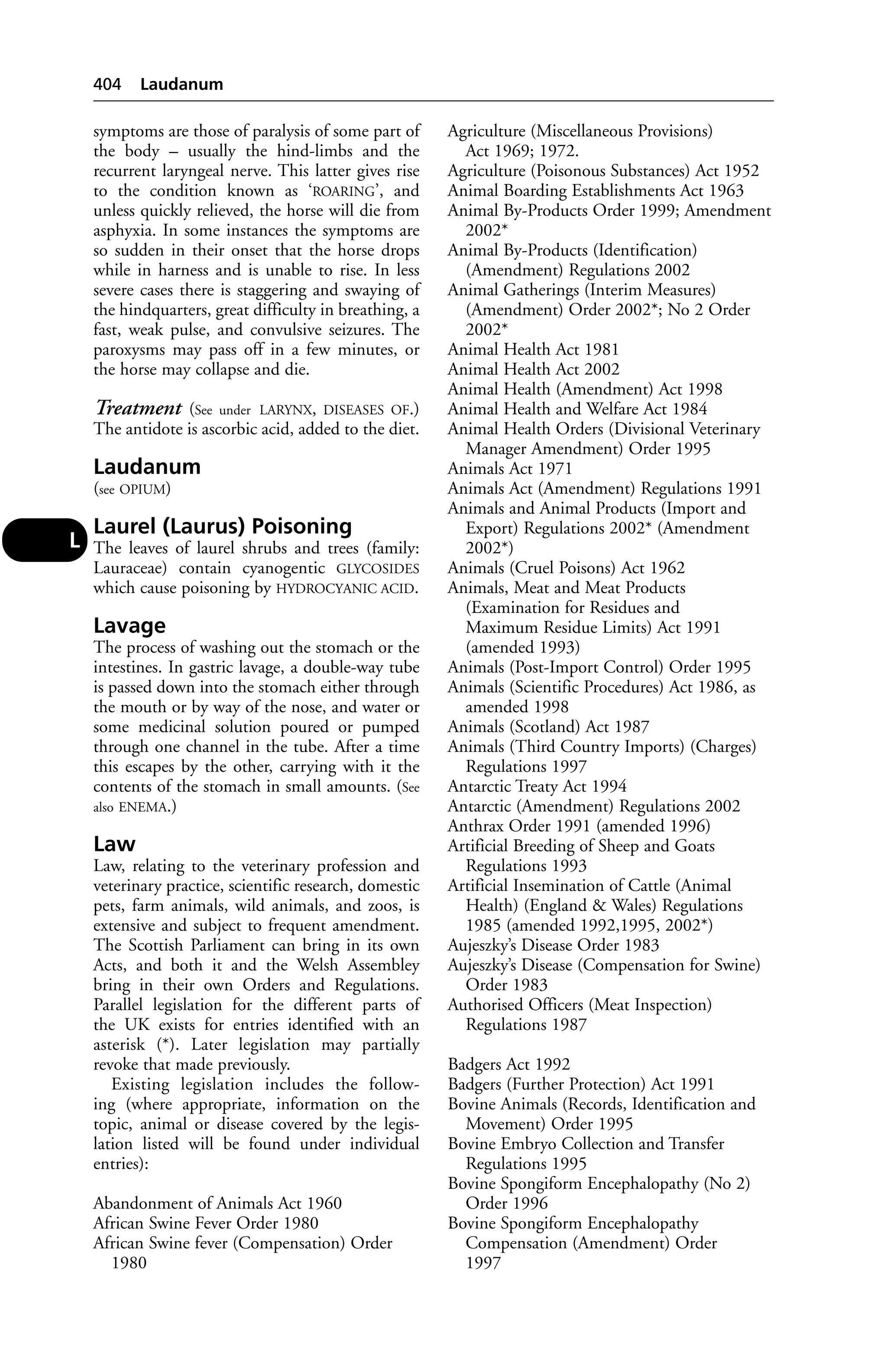 Veterinary dictionary _21st_edition