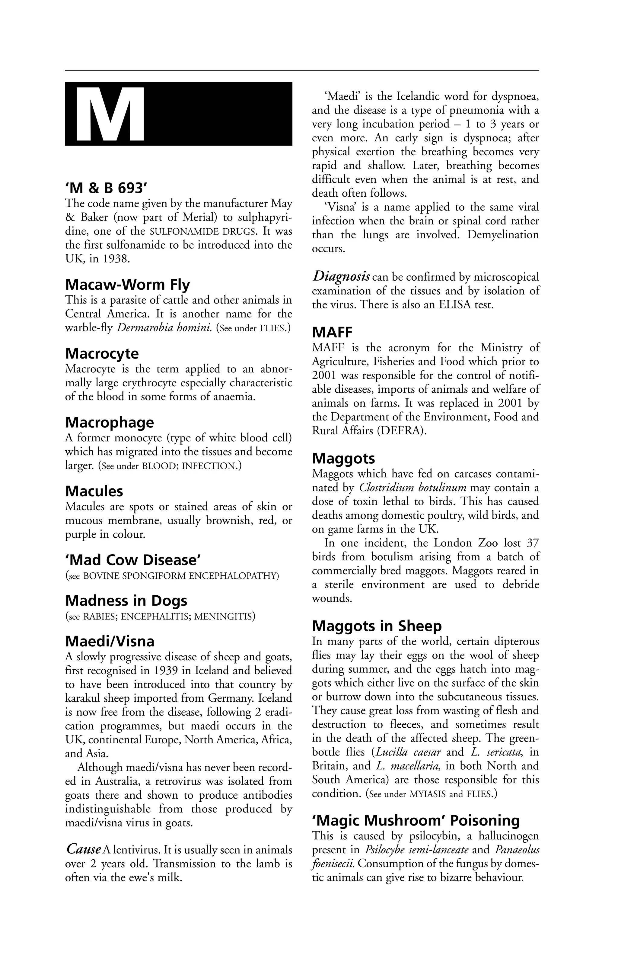 Veterinary dictionary _21st_edition