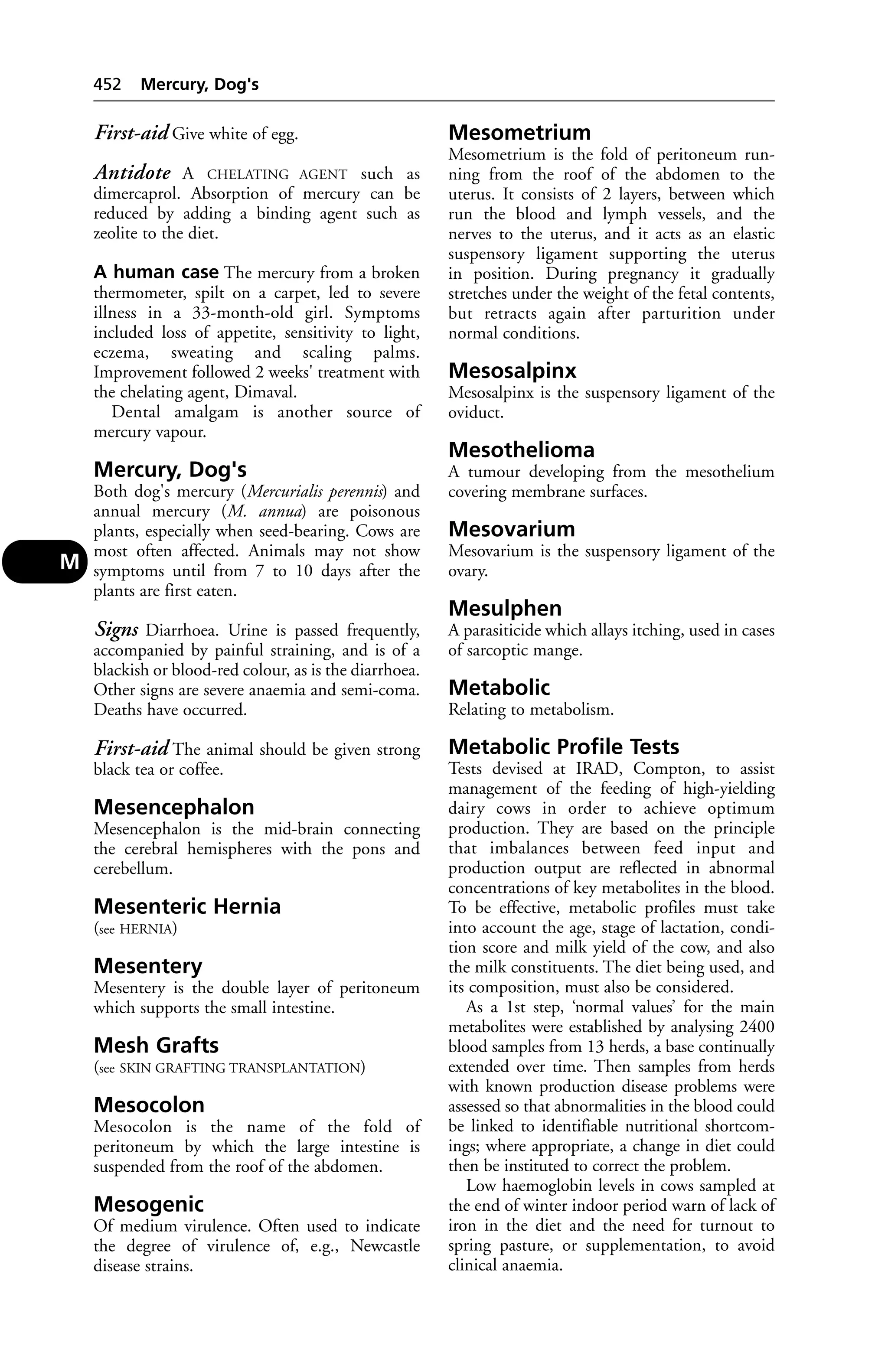 Veterinary dictionary _21st_edition