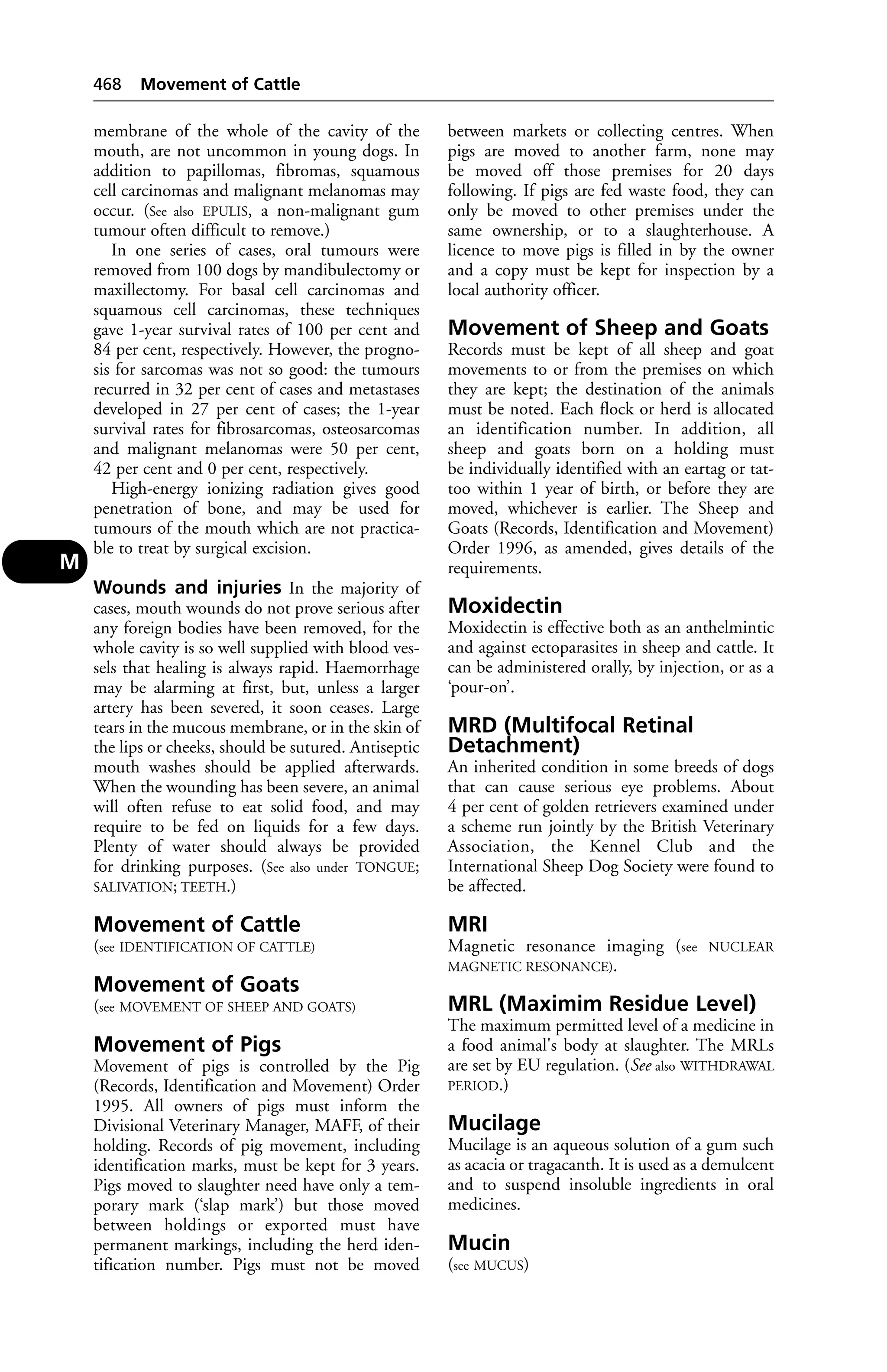 Veterinary dictionary _21st_edition