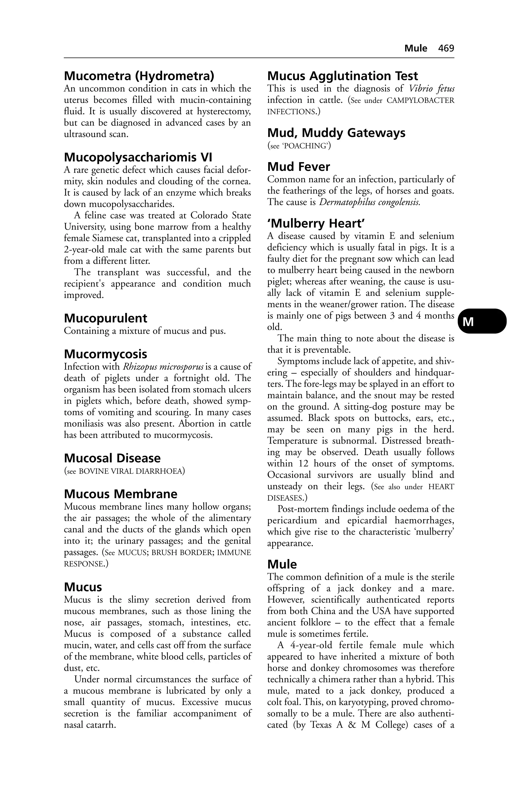 Veterinary dictionary _21st_edition