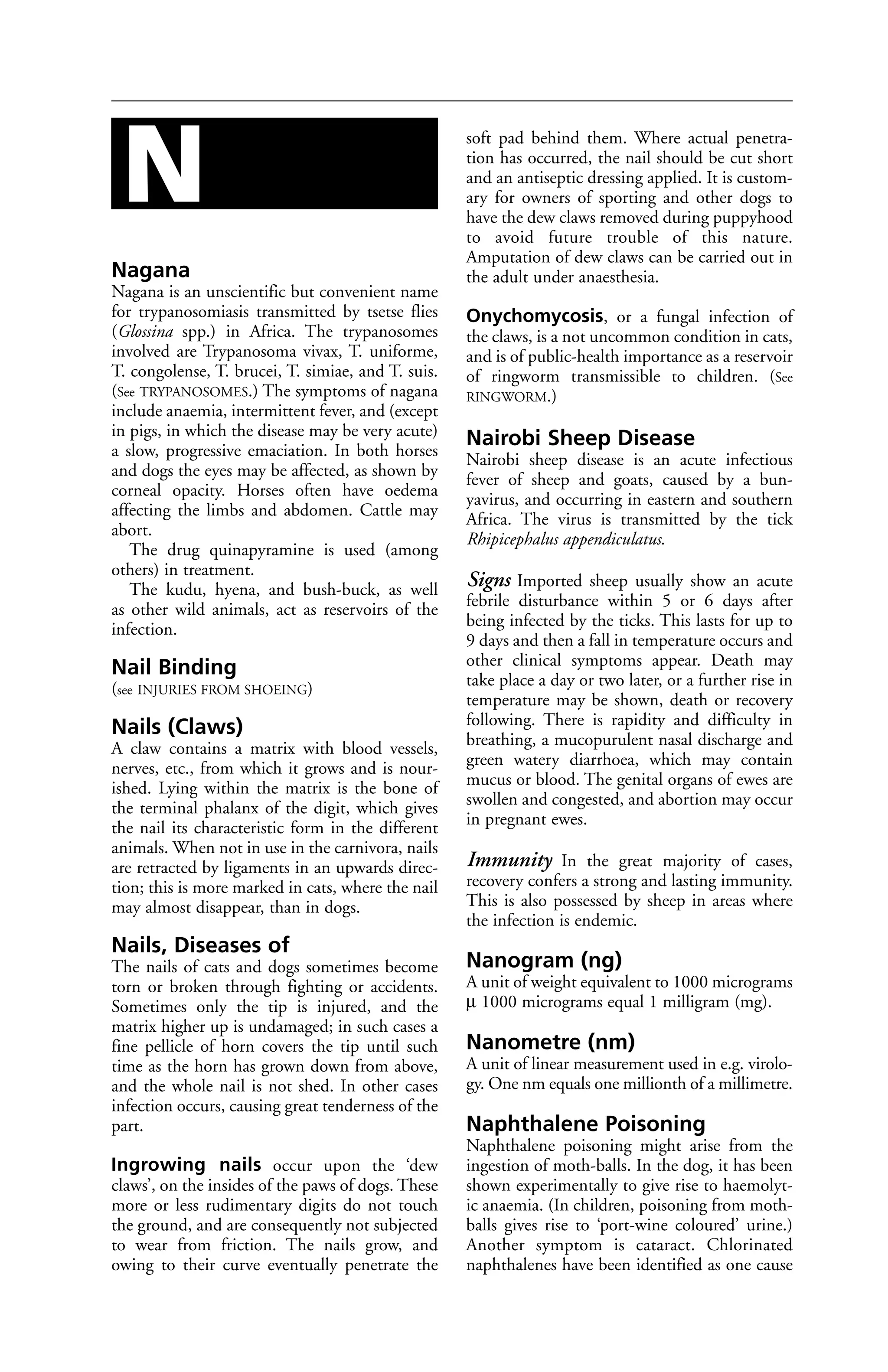 Veterinary dictionary _21st_edition