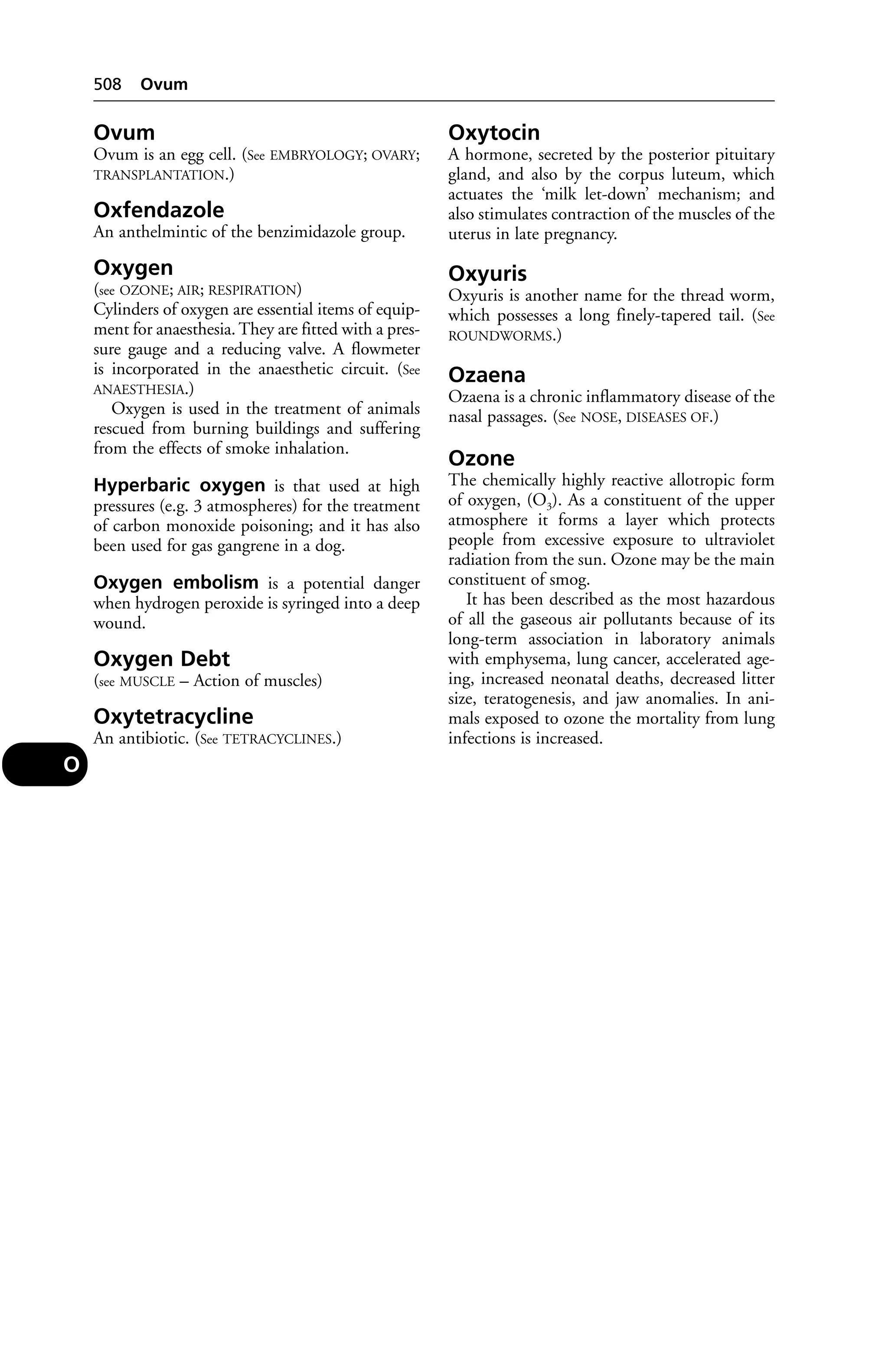 Veterinary dictionary _21st_edition