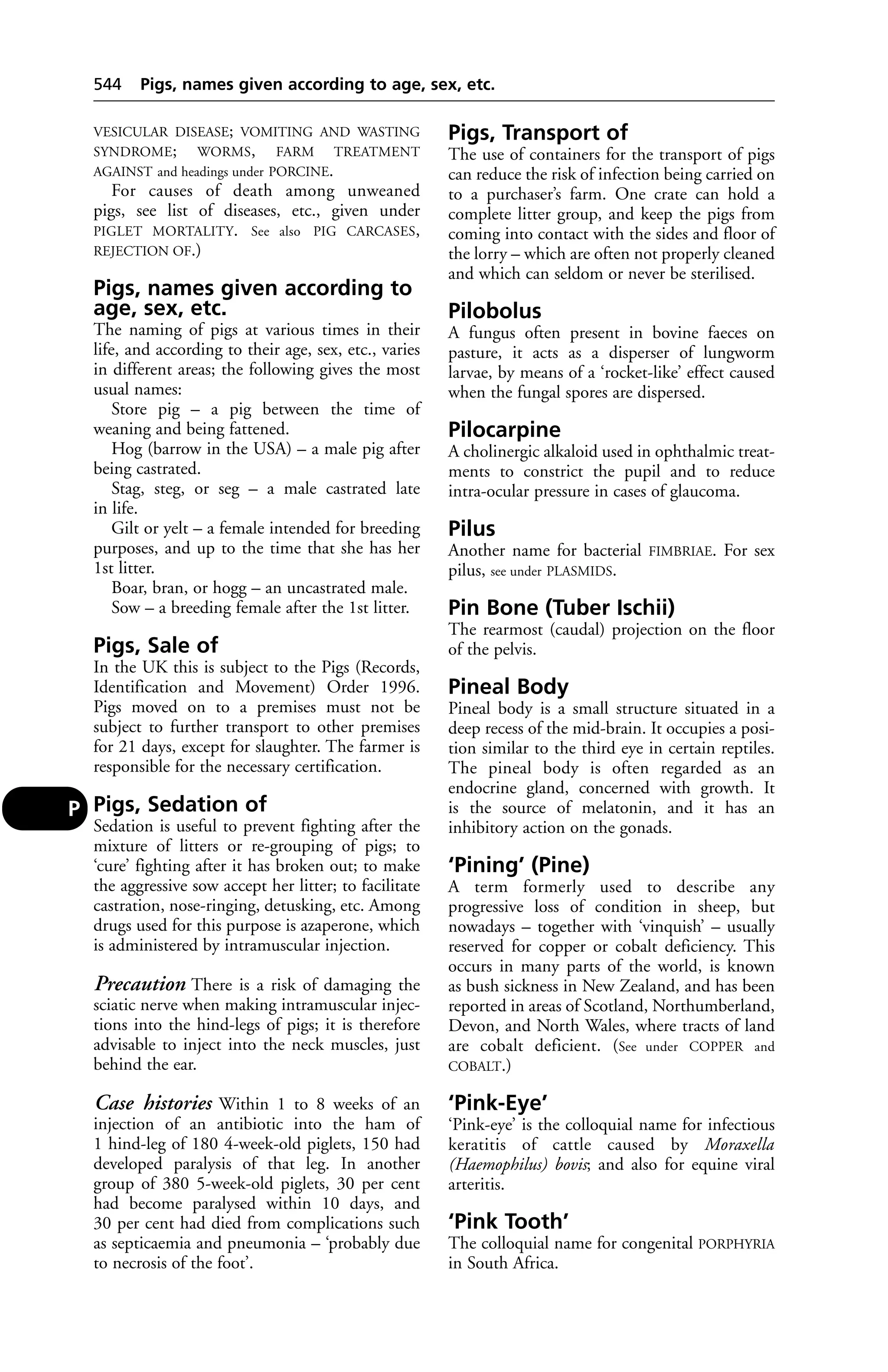 Veterinary dictionary _21st_edition