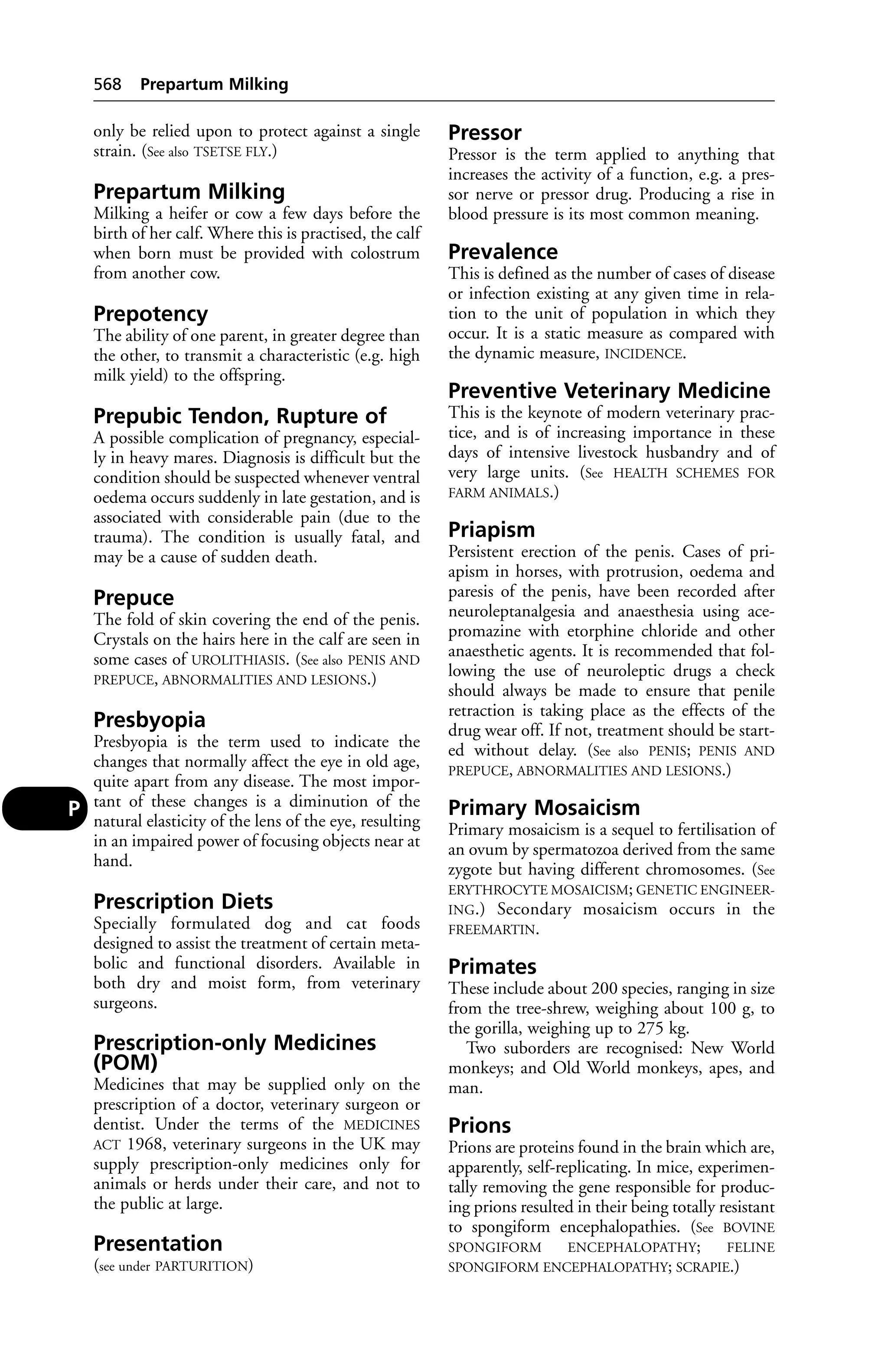 Veterinary dictionary _21st_edition