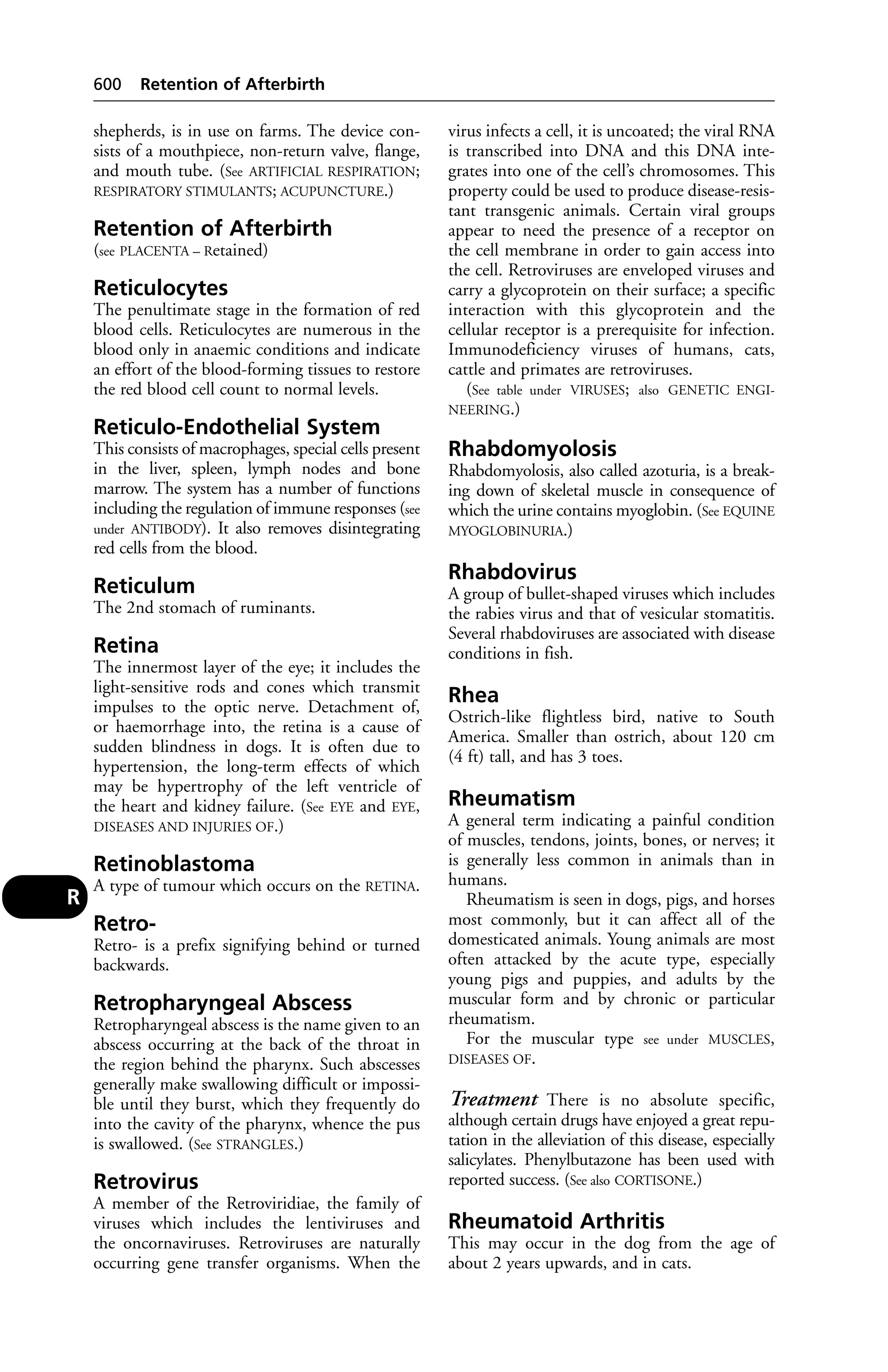 Veterinary dictionary _21st_edition