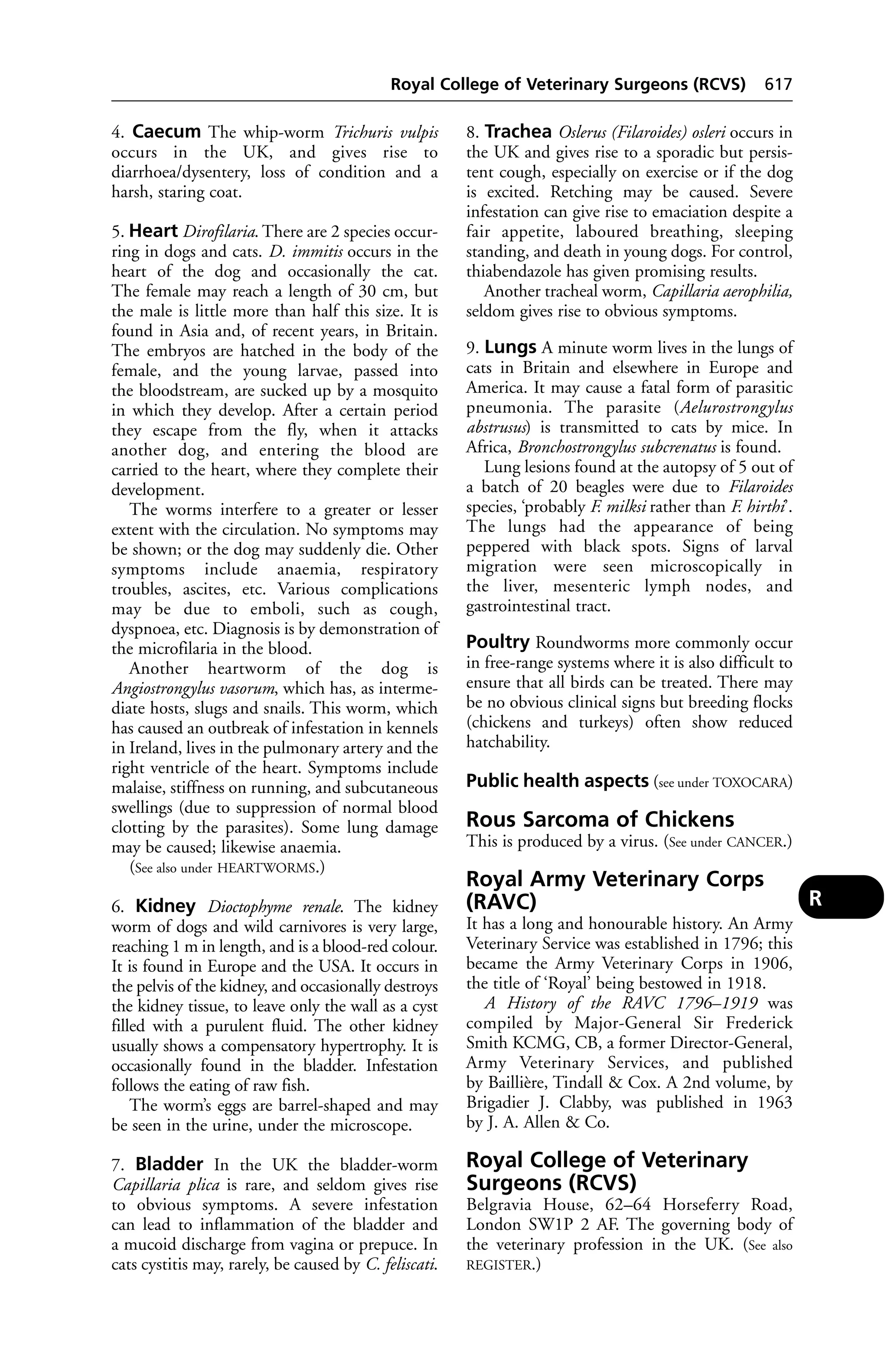 Veterinary dictionary _21st_edition