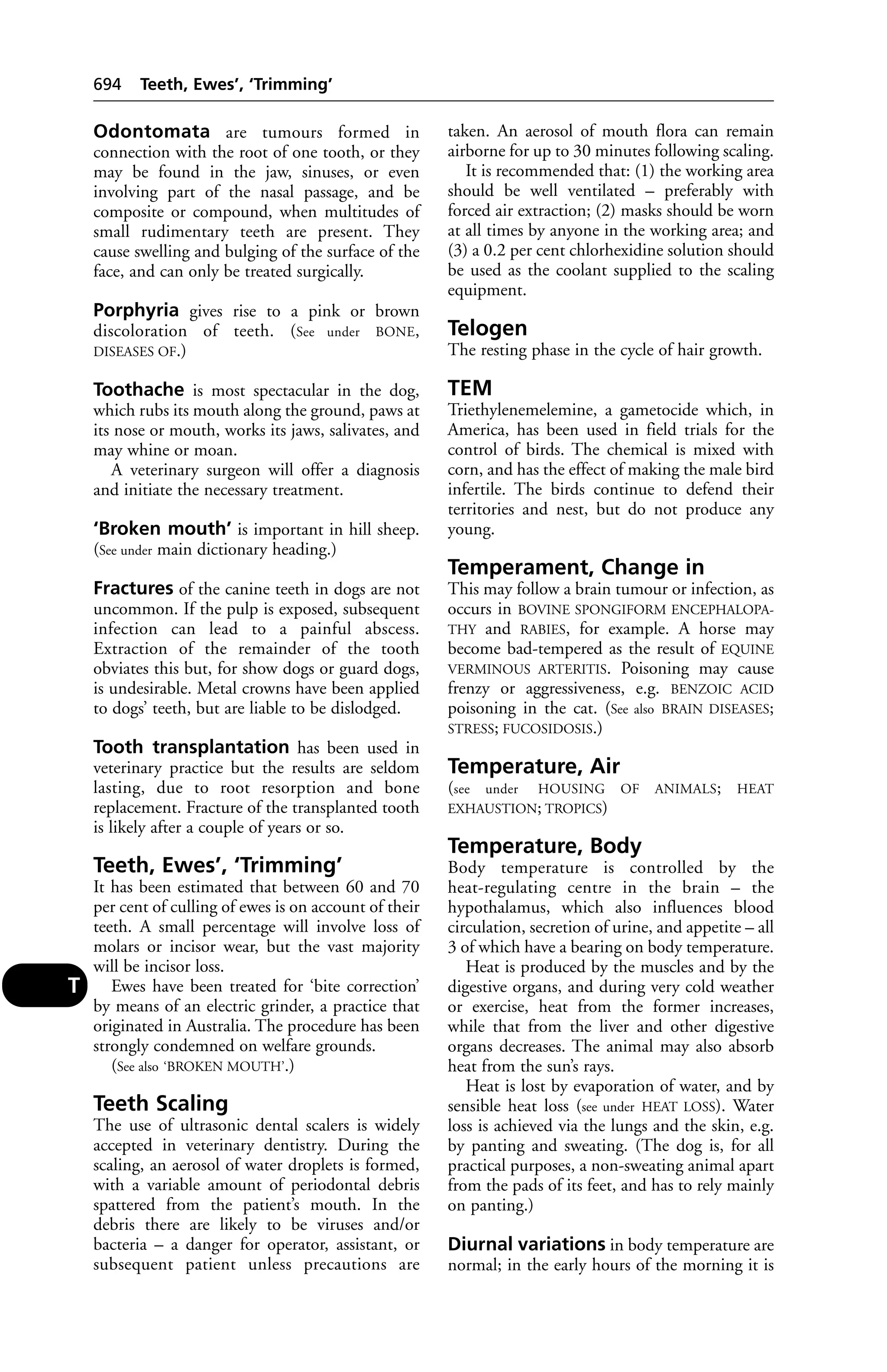 Veterinary dictionary _21st_edition