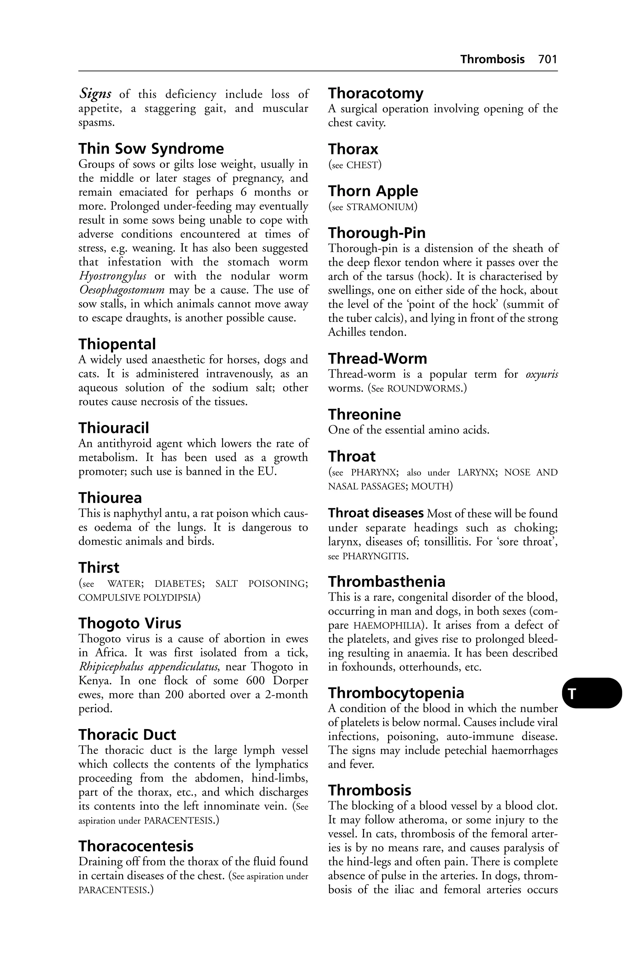 Veterinary dictionary _21st_edition