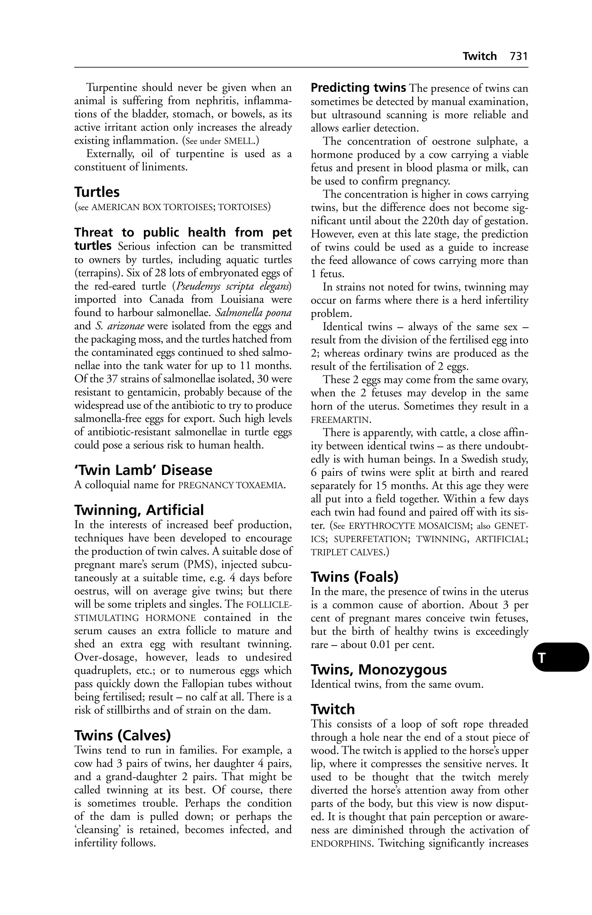 Veterinary dictionary _21st_edition