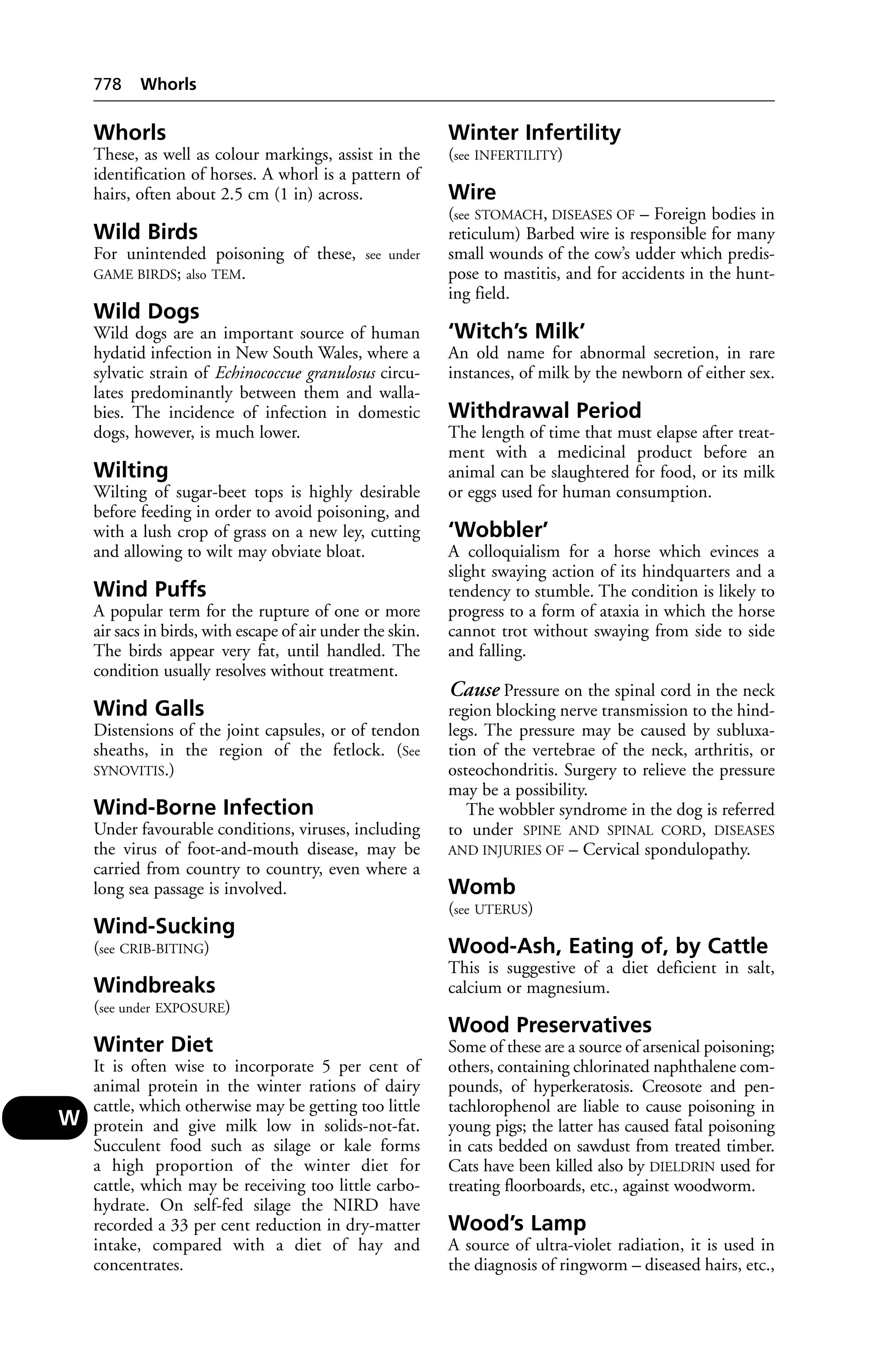 Veterinary dictionary _21st_edition