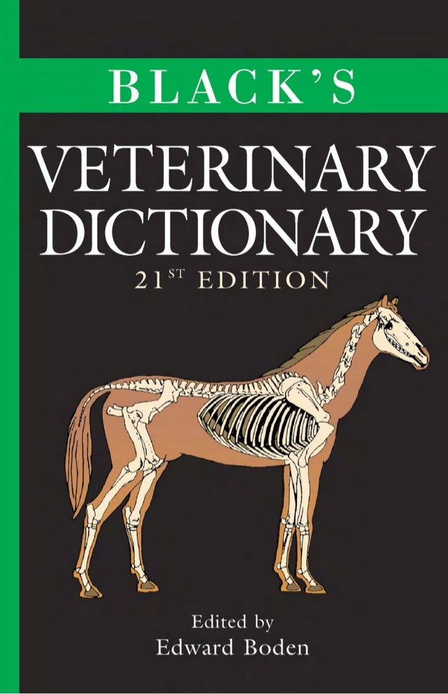 Veterinary dictionary _21st_edition