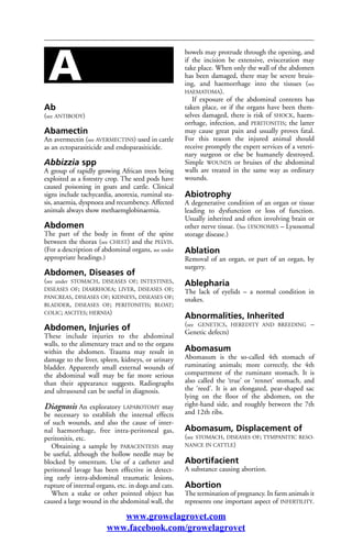 BLACK'S VETERINARY DICTIONARY (World's Biggest Veterinary Dictionary) | PDF