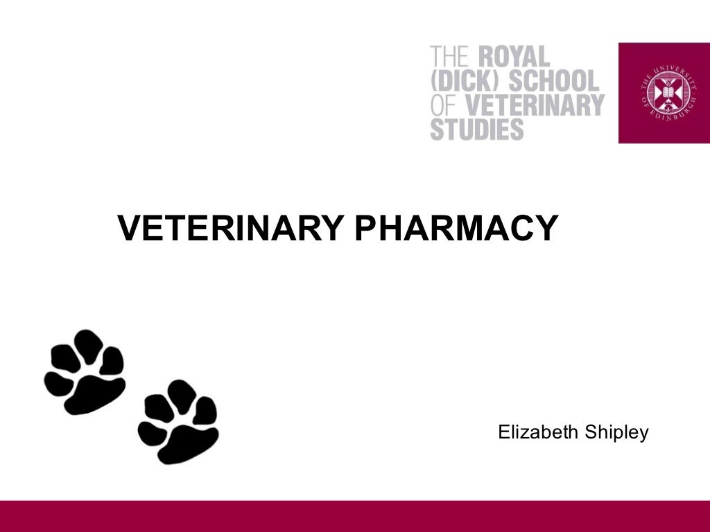 Veterinary pharmacy