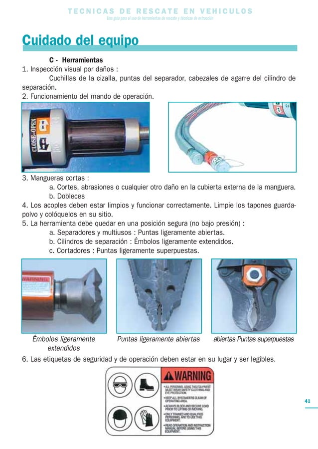 tecnicas de rescate vehicular | PDF