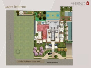 Lazer Interno
Salão de Festas Gourmet
 