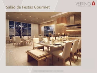 Salão de Festas Gourmet
IMAGEM PRELIMINAR SUJEITA A ALTERAÇÃO
 