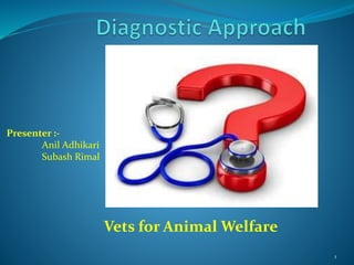 Presenter :-
Anil Adhikari
Subash Rimal
Vets for Animal Welfare
1
 
