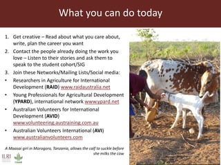 Veterinary skills for international development