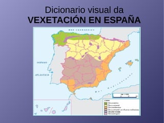 Dicionario visual da
VEXETACIÓN EN ESPAÑA
 