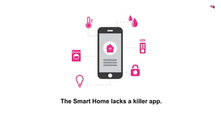 The Smart Home lacks a killer app. 
 
