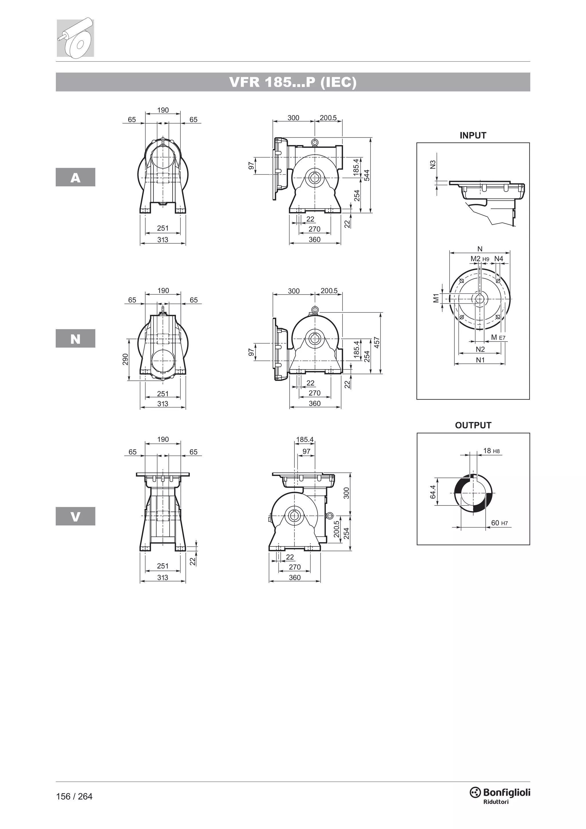 156 / 264
18 H8
64.4
60 H7
V
N
A
VFR 185...P (IEC)
 