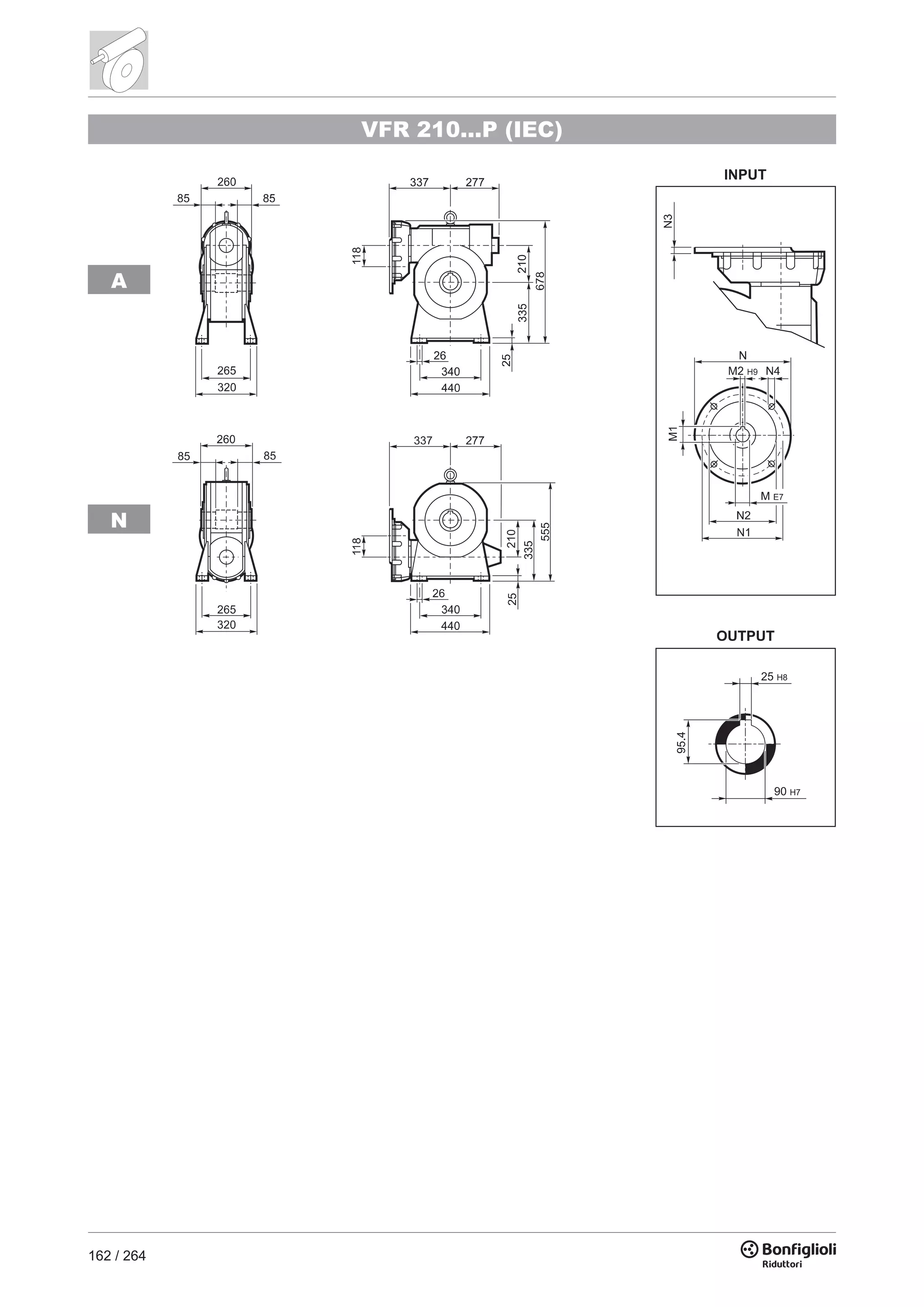 162 / 264
25 H8
95.4
90 H7
A
N
VFR 210...P (IEC)
 