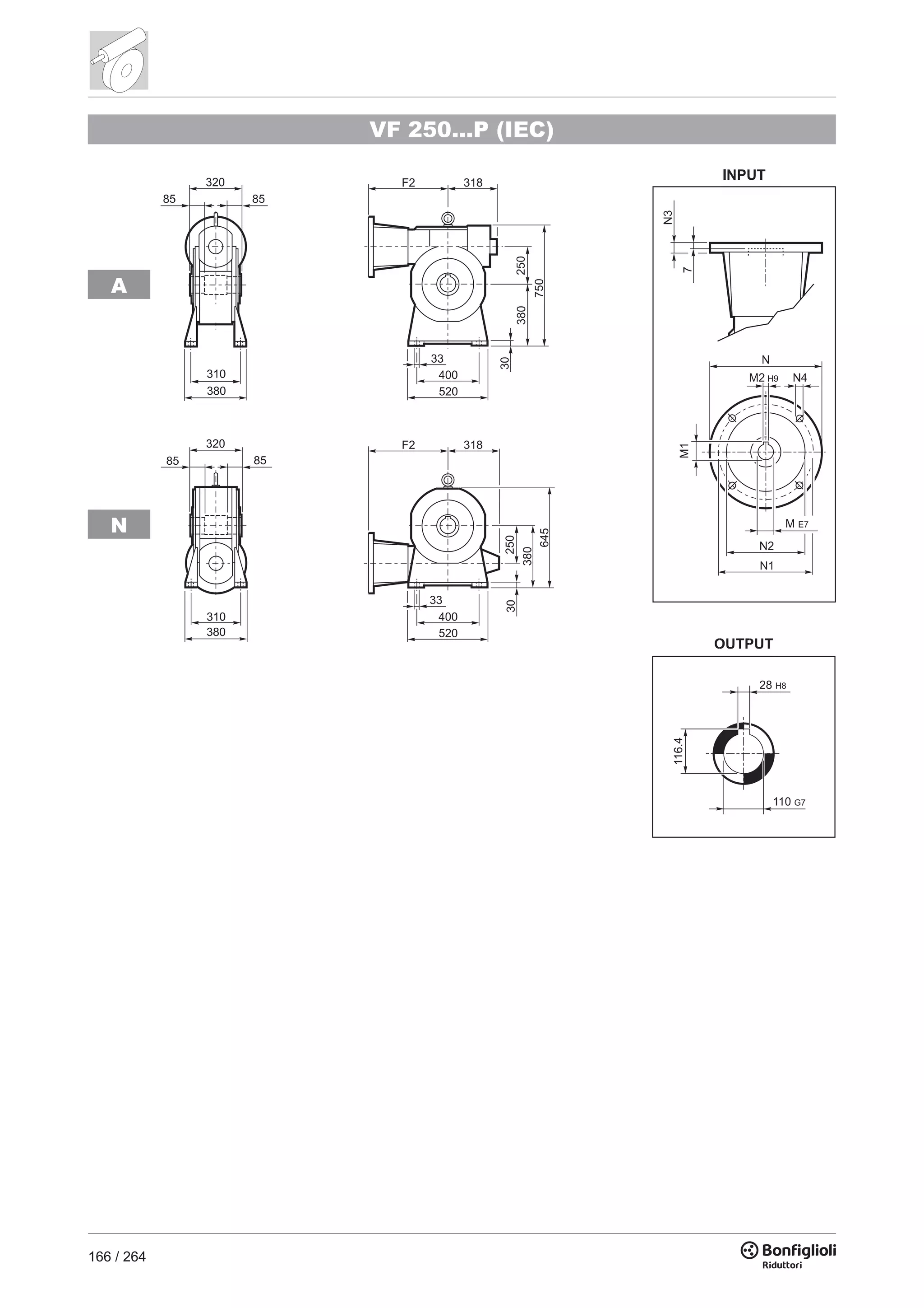 166 / 264
28 H8
116.4
110 G7
A
N
VF 250...P (IEC)
 