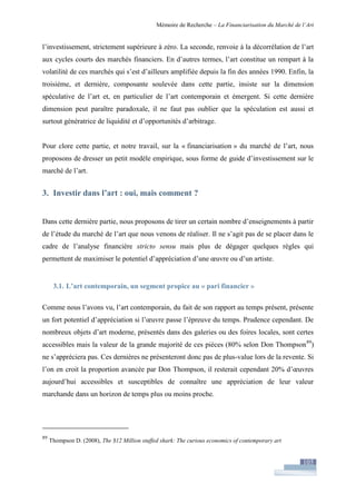 Financiarisation du marché de l'art