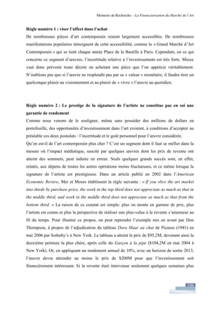 Financiarisation du marché de l'art